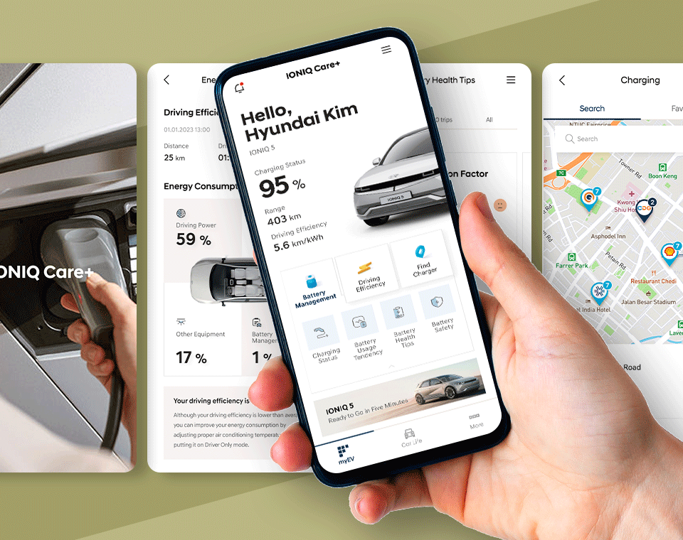 Development of 'IONIQ Care+' ECS (EV Care Service) for Hyundai Motor Singapore